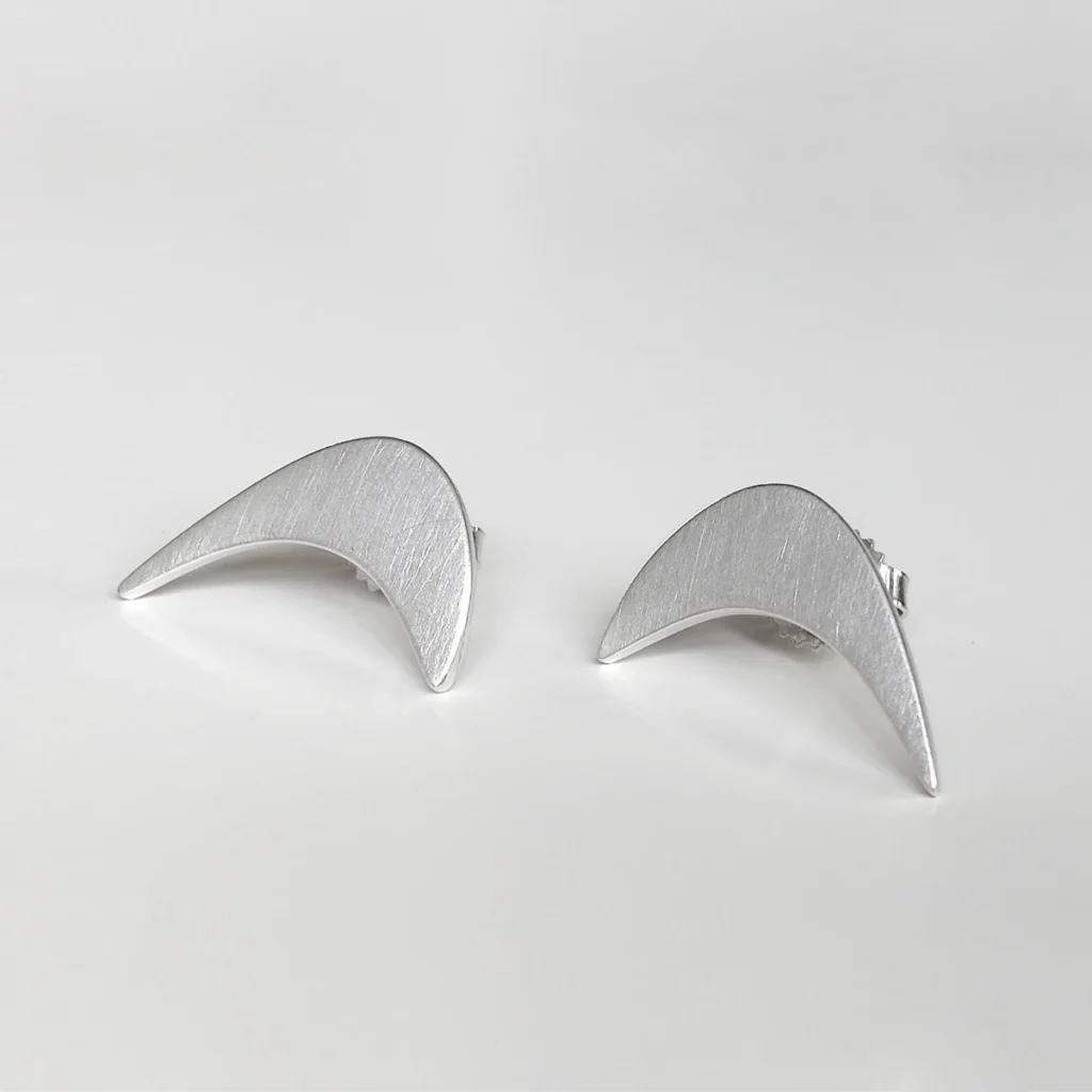 little comma earrings