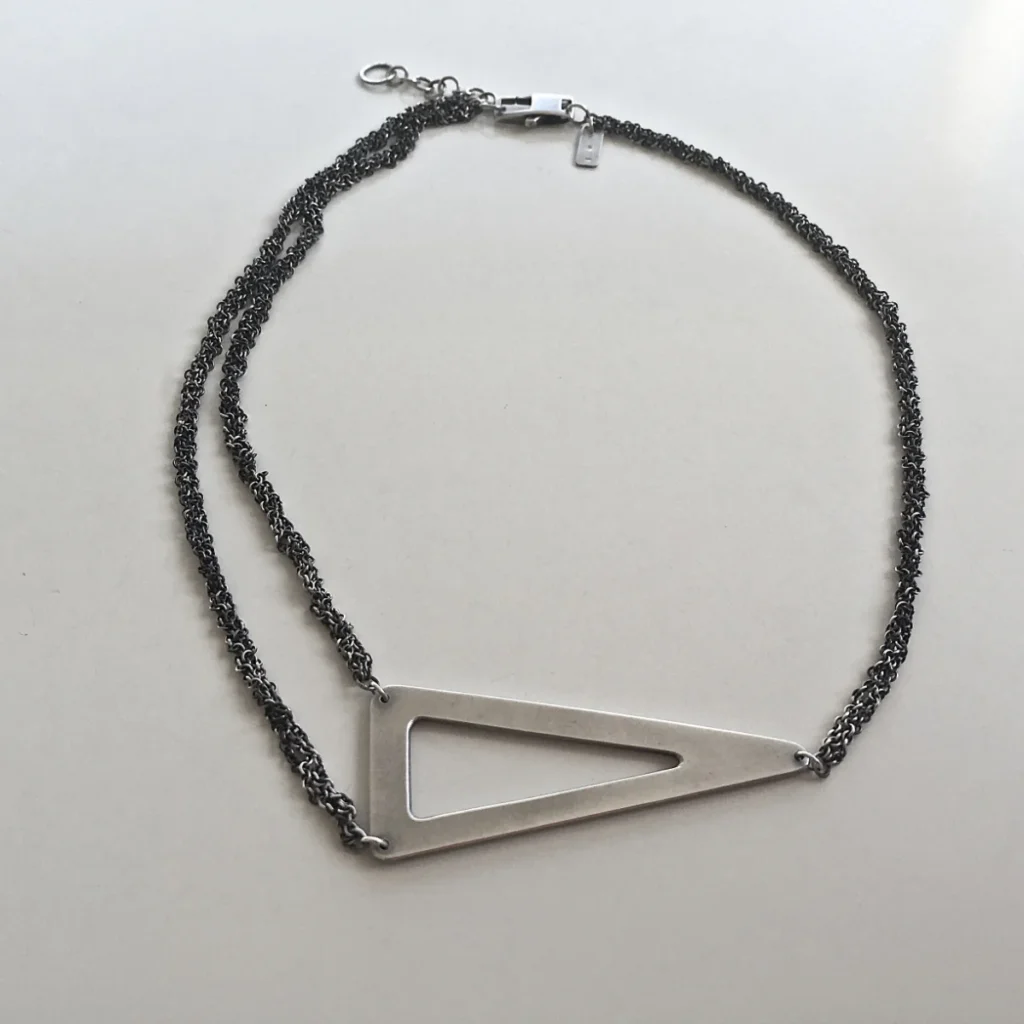 one triangle necklace