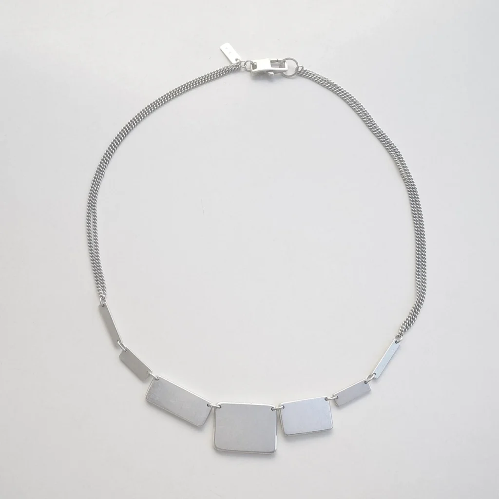 seven rectangles necklace