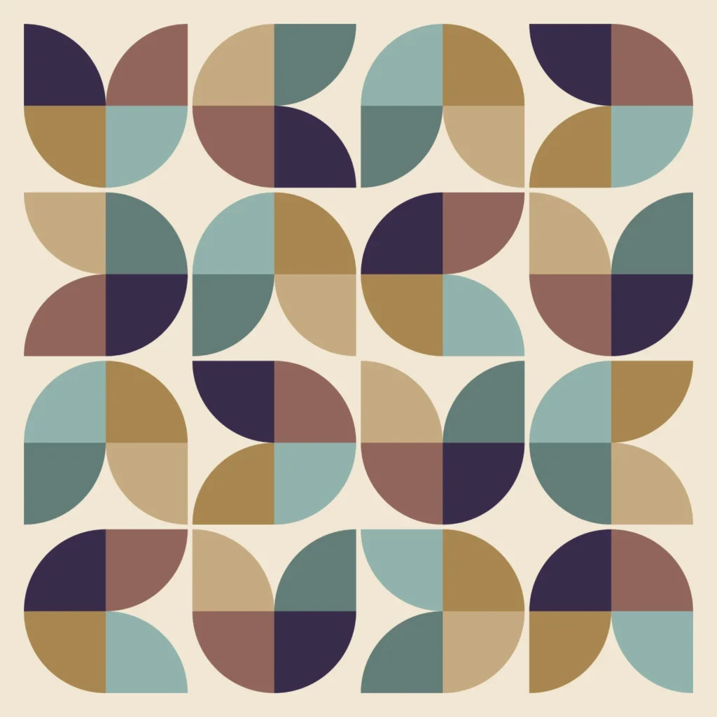 pale tulip pattern - digital art